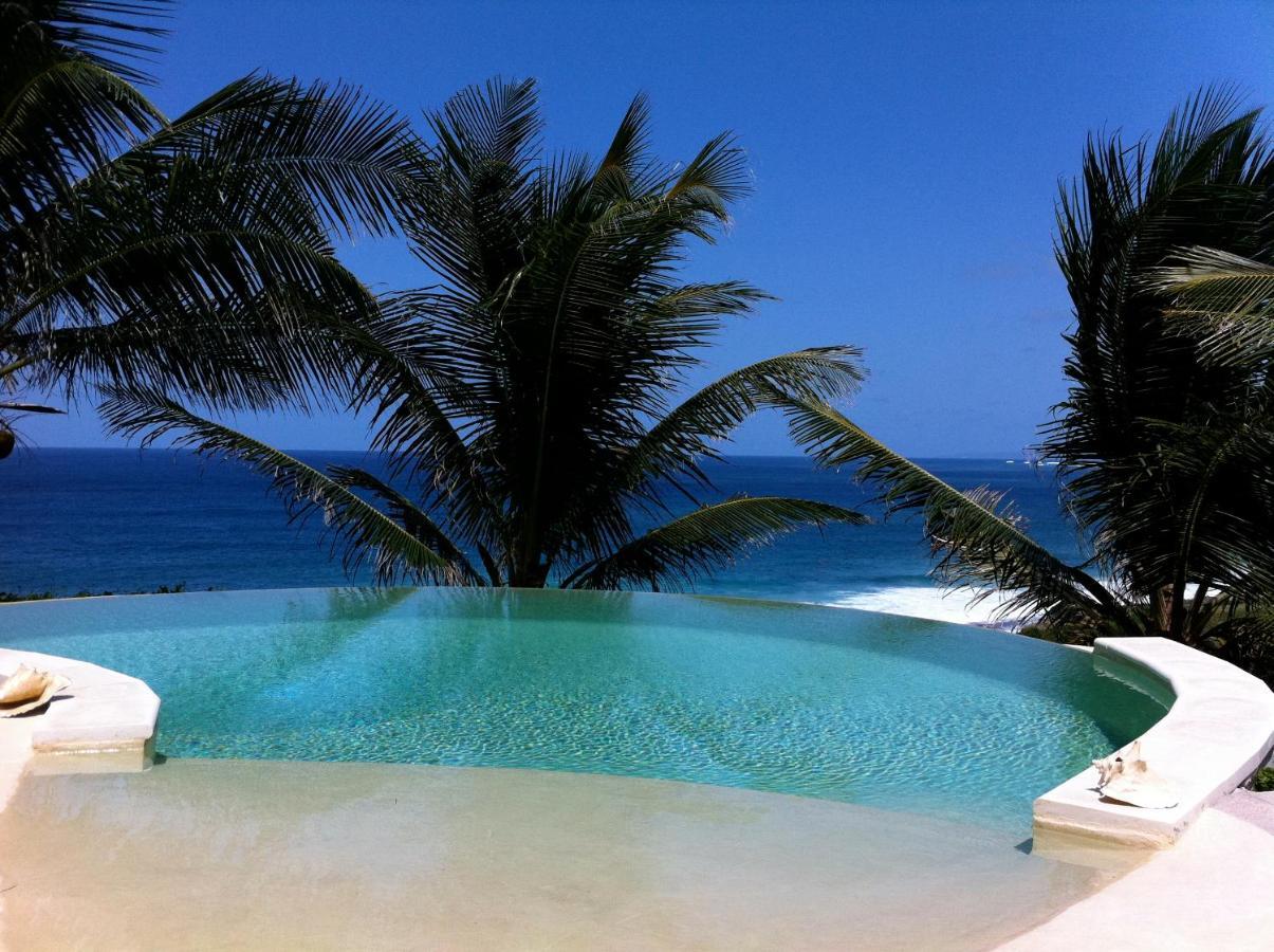 Wild Paradise: Villa Vue Mer Piscine A Debordement Le Moule Ngoại thất bức ảnh